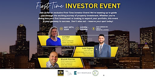 First-Time Investor Event  primärbild