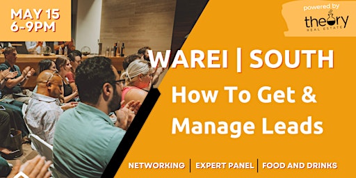 Imagem principal de WAREI South Monthly Meet Up | How To Get & Manage Leads
