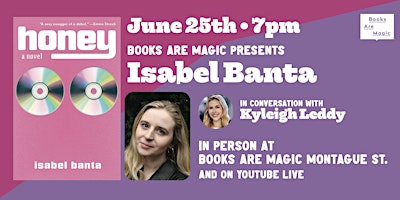 In-Store: Isabel Banta: Honey w/ Kyleigh Leddy primary image