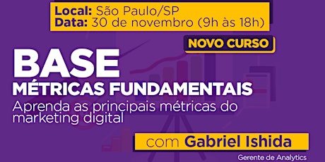 Imagem principal do evento BASE - Métricas Fundamentais