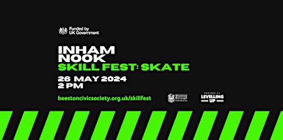 Copy of Inham Nook Skill Fest: SKATE session 4 (EXPERIENCED level) primary image