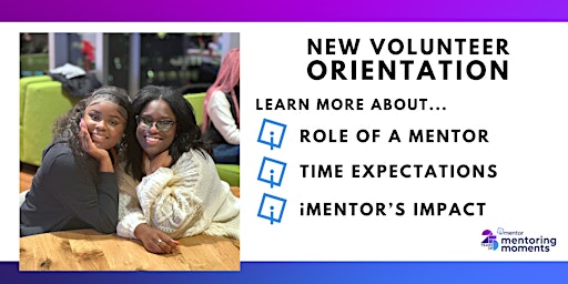 Hauptbild für iMentor Chicago Mentor Orientation - VIRTUAL - 06/28/2024