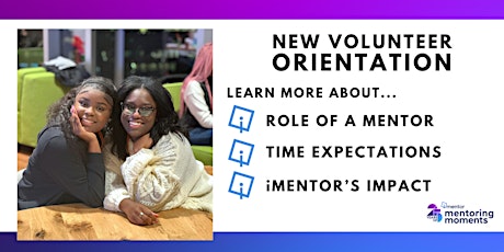 iMentor Chicago Mentor Orientation - VIRTUAL - 05/15/2024