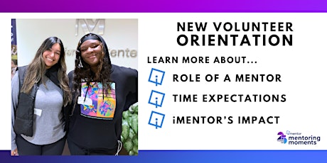 iMentor Chicago Mentor Orientation - VIRTUAL - 05/21/2024