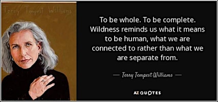 "Reading the Trail" with Terry Tempest Williams