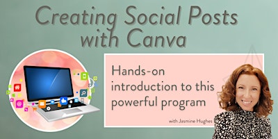 Imagem principal do evento Creating Social Posts with Canva: hands-on workshop