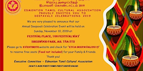 ETCA Deepavali 2019 primary image