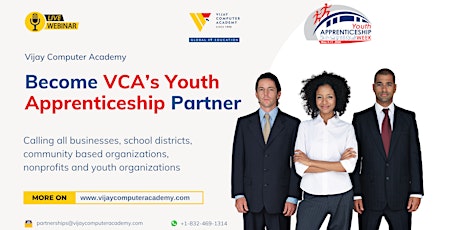 Become VCA's Youth Apprenticeship Partner primary image
