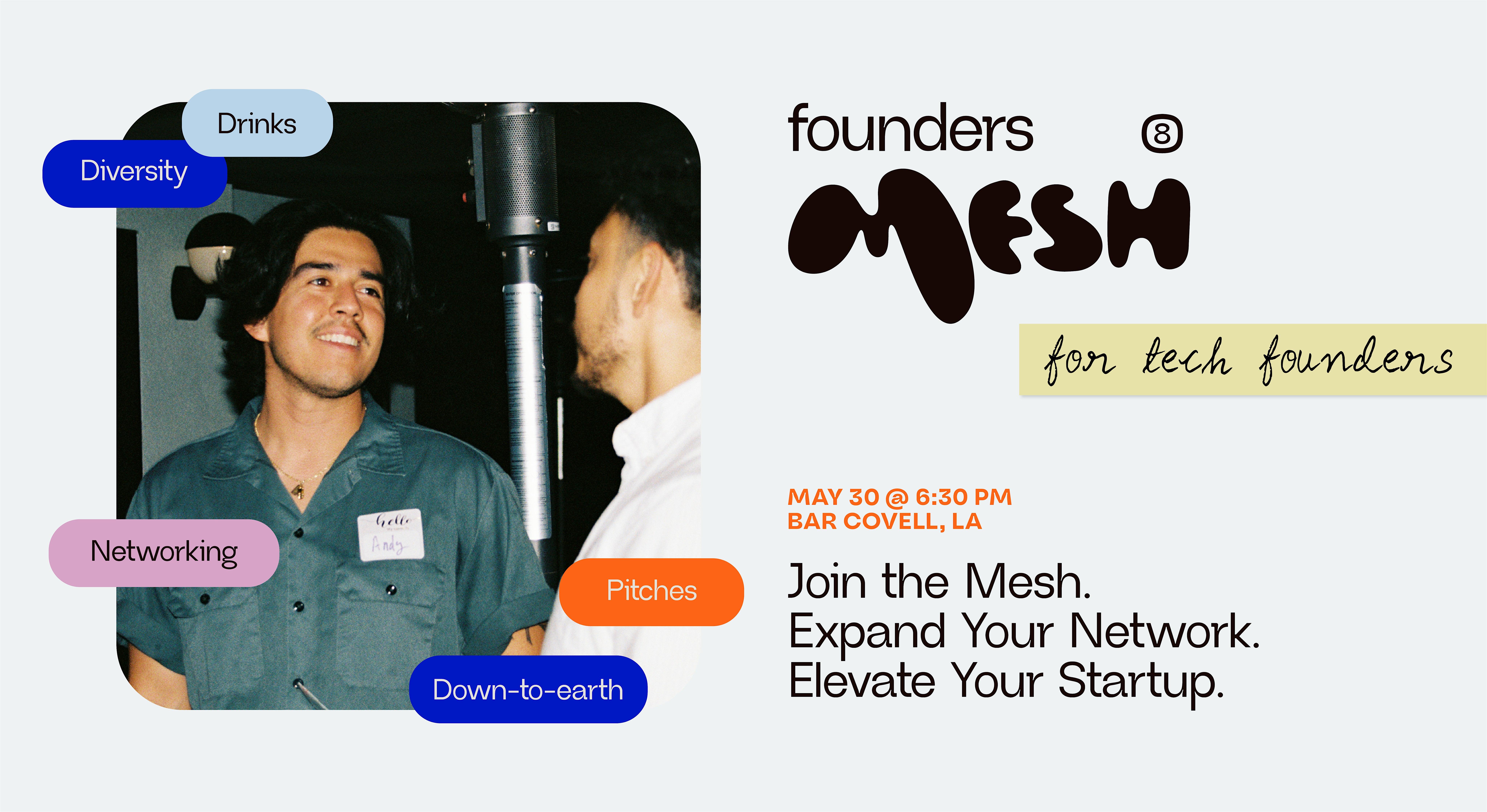 Founders Mesh #8 | Founders Networking Event | Startups & Scale-Ups | LA