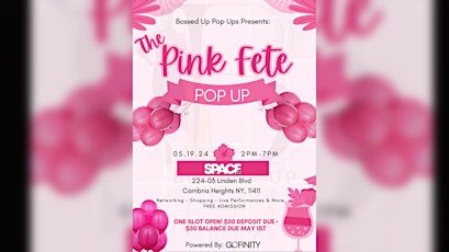 Pink Fete Pop Up Shop