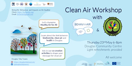 Clean Air in Douglas - Workshop with BehaviAir and Douglas Tidy Towns