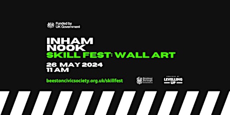 Inham Nook Skill Fest: WALL ART session 1