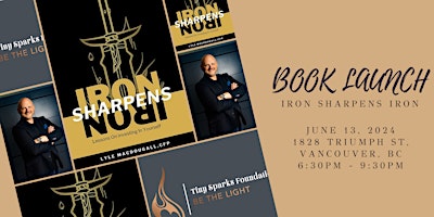Imagem principal do evento Forged in Fire: The Iron Sharpens Iron Book Launch and Networking Event