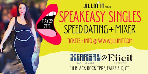 Primaire afbeelding van Speakeasy Singles : Speed Dating + Singles Mixer