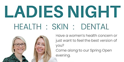 Hauptbild für Ladies night Women's Heath Open evening
