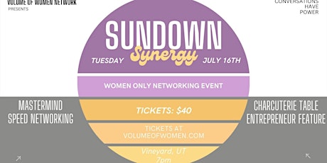 Sundown Synergy Women's Networking Event