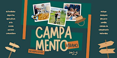 Campamento de Verano | THE HAPPY GIVERS primary image