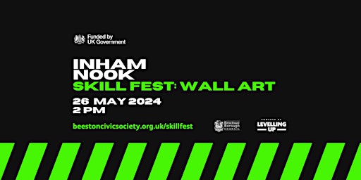 Inham Nook Skill Fest: WALL ART session 2 primary image