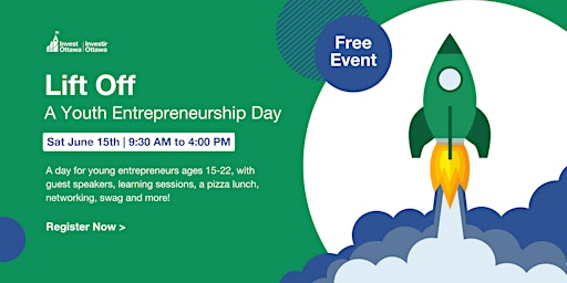 Primaire afbeelding van Lift Off: A Youth Entrepreneurship Day