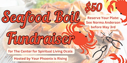 Imagem principal do evento Divine Dining Seafood Boil Fundraiser