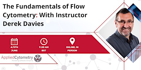 The Fundamentals of Flow Cytometry with Derek Davies (4/5th June 2024)