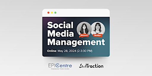 Social Media Management Online Webinar primary image