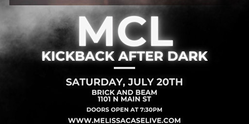 Hauptbild für MCL Presents: The MCL Kickback After Dark