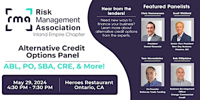 Immagine principale di RMA IE Alternative Credit Options Panel 