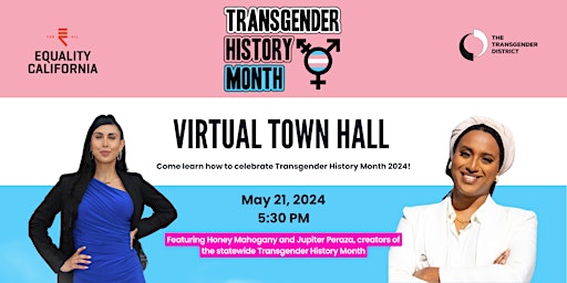 Immagine principale di Transgender History Month Town Hall 