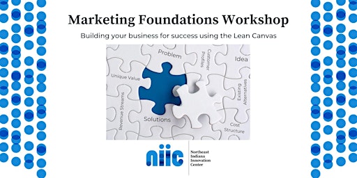 Image principale de Workshop: Lean Canvas Marketing Foundations for Business