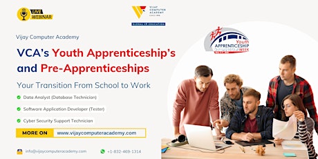 Youth Apprenticeship Week - Become an apprentice! primary image