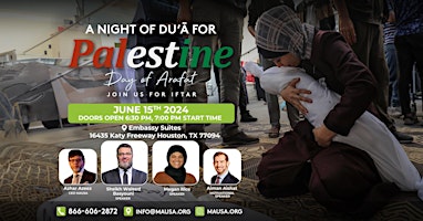 A Night of Du'a for Palestine with Sheikh Waleed Basyouni & Megan Rice primary image