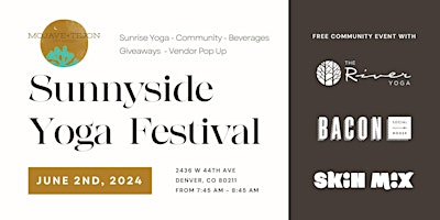 Join Us for Yoga, Bevies, Giveaways & More - Mojave + Tejon Courtyard  primärbild