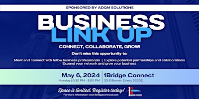 Primaire afbeelding van Business Link Up- Connect, Collaborate, Grow!