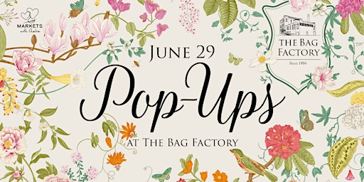 Pop-Ups at The Bag Factory  primärbild
