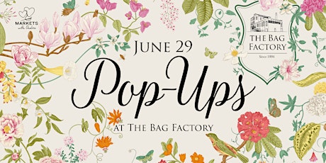 Pop-Ups at The Bag Factory