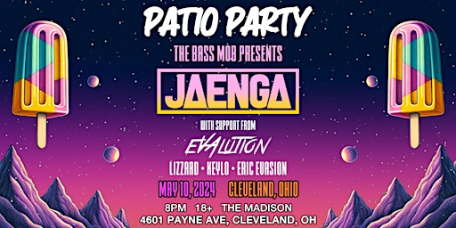 Imagem principal do evento Bass Mob Presents- Jaenga and Evalution