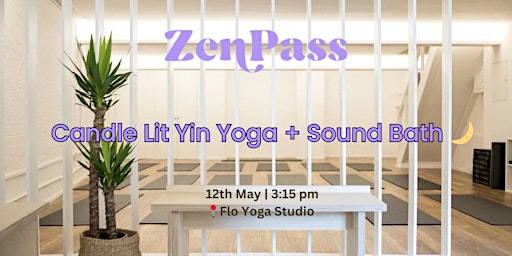 Imagem principal do evento Candlelit Yin Yoga + Sound Bath