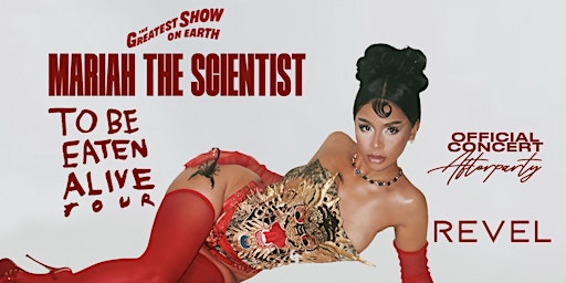 Primaire afbeelding van MARIAH THE SCIENTIST OFFICAL AFTERPARTY AT REVEL