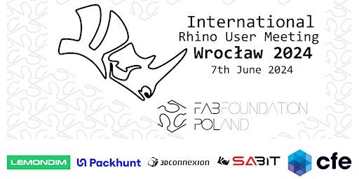 Imagem principal do evento #International Rhino User Meeting Wrocław 2024