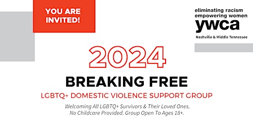 Imagem principal do evento Breaking Free - LGBTQ+ Domestic Violence Support Group
