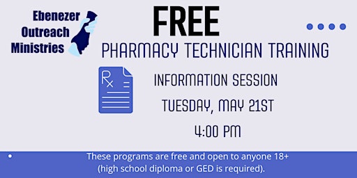 Pharmacy Technician Information Session primary image