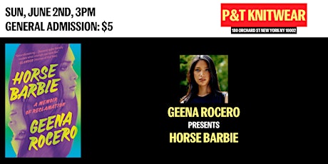 Geena Rocero presents Horse Barbie: A Memoir