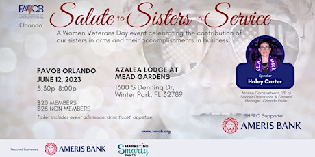 SALUTE TO SISTERS IN SERVICE [ORLANDO]