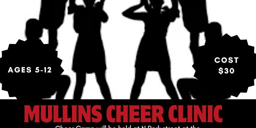 Imagen principal de Mullins Recreation Cheer Clinic