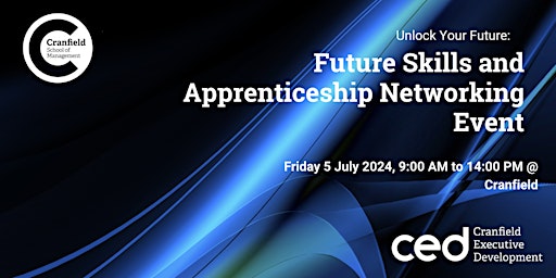 Imagem principal do evento Unlock Your Future: Future Skills and Apprenticeship networking event