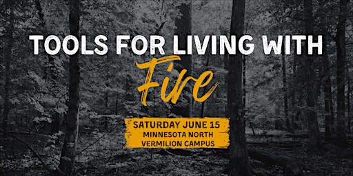 Imagem principal do evento Tools for Living with Fire Event