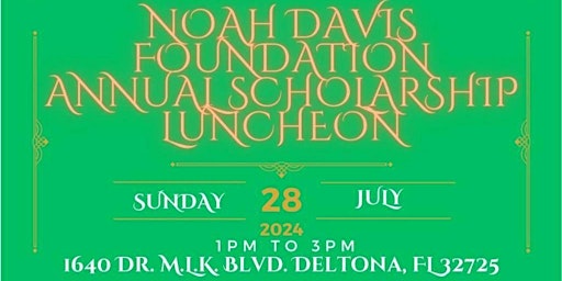 Hauptbild für Noah Davis Foundation Annual Scholarship Luncheon