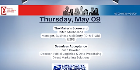 Greater Portland Postal Customer Council - May Monthly Forum