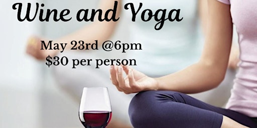 Imagem principal do evento Wine and Yoga